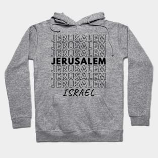 Jerusalem Israel Hoodie